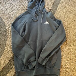 Adidas Men's Charcoal Hoodie